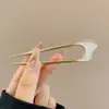 Herramienta Perezosa para Peinar el Cabello 2026 Nuevo Modelo Peine de Inserción de Cuatro Dientes Pasador Fijo Invisible Palillo para el Cabello en Forma de U Peine Versátil Accesorio para el Cabello