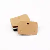 Cartão de Papel Kraft Marrom para Joias Atacado Cartão para Brincos Colar Broche Grampo de Cabelo Cartão para Anel Embalagem Cartão de Exibição de Joias