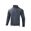 Chaqueta de Polar Han Ye para Deportes al Aire Libre con Cuello Alto, Chaqueta Táctica Cálida de Polar para Hombre, Forro de Chaqueta de Polar para Acampar