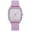 Nuevo Producto 2025 Creativo de Alto Valor Correa de Silicona Reloj para Estudiantes Simple de Nicho Reloj de Cuarzo para Mujer Venta al por Mayor