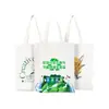 Bolsa de Lona Personalizada de Mano Regalo de Gama Alta Ins Literaria Estéreo Bolso Tote Venta al por Mayor Logotipo Impreso Personalizado