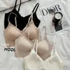 Sutiã de Gel com Suporte Macio, Roupa Íntima Push-Up, Sutiã Beauty Levanta-Bumbum, Sutiã Invisível Tipo Base, Camisola Sem Costura com Toque de Pele Nua
