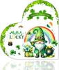 St Transparente de Acrílico de Trébol de Cuatro Hojas Nuevo Producto Transfronterizo. Decoración del Día de San Patricio Bendición Irlandesa Adornos Decorativos