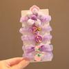 Diadema de Tendón de Goma con Cabeza de Bola para Niños de Verano Nuevo Estilo Lazo para la Cabeza para Niña Anillo para el Cabello de Alta Elasticidad Accesorios para el Cabello Sin Daño al Cabello Sombrero