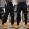 2023 macacão retrô americano verão fino ao ar livre calça casual calça masculina plus size calça amarrada no tornozelo