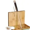 Incensário Tubo Transparente, Tubo de Incenso com Tampa de Madeira Alta, Tubo de Incenso de Sândalo de Vidro para Teste, Barril de Incenso de Agarwood, Cerimônia de Incenso, Outros
