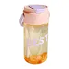 Verano Nuevo Estilo Ins Té Aromático Colador de Té Ventosa para Estudiantes y Chicas Portátil Gran Capacidad Compañero Taza para el Hogar