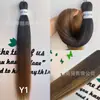 FR Trenza Fácil Ajuste con Agua Caliente Baja Temperatura Seda Fibra Química Trenza Cola Puntiaguda Esponjosa Retardante de Llama Trenza Trenza Cabello