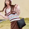 Comércio Exterior Atacado Bolsas Bolsas Femininas Corrente Acolchoada Bolsa Tote 2024 Nova Bolsa Feminina de Ombro Grande Capacidade Estilo Balde