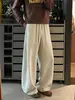 Coleção Outono 2026: Calça de Tecido Composto Estilo Linho HK26138, Tamanhos M-5XL, HK26976 - Especial P22