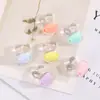 Fornecimento direto da fábrica DIY feito à mão 20mm cor interna transparente cabeça de coelho contas soltas em contas acrílico acessórios para joias