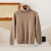24 nuevo suéter de cachemira para otoño e invierno ropa para niños camisa básica para hombre y mujer suéter de cuello alto de manga larga cálido engrosado