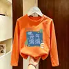 Camada base fina de outono primavera e outono crianças grandes algodão puro meninos roupas de outono camiseta de manga comprida infantil tops para bebês meninos