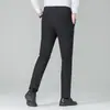 Estiramiento en cuatro direccionesPantalones Casuales de Otoño de Gama Alta para Hombre 2026 Nuevos Rectos Resistentes a las Arrugas Elásticos de Negocios Pantalones de Traje para Hombre
