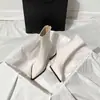 Botas Delgadas de Moda para Mujer, Botines de Tacón Alto Puntiagudos Versátiles y Elegantes, Nuevo Estilo Otoño e Invierno 2025, Elevadores Elegantes