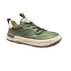 Tenis Europeos de Cuero Genuino de Suela Gruesa Transpirables con Corte Casual Zapatos Torcidos para Hombre Verano 2025 Nueva Tendencia Zapatos Blancos