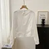 Chamarra de yoga estilo L*~con capucha, de cintura alta, corte holgado, de malla transpirable, protección solar UPF100+ para mujer, chamarra corta para exteriores