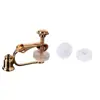 Accesorios de Conversión de Clip para Oreja DIY Invisibles Aretes de Botón Galvanizados que Conservan el Color Sin Perforación Doloroso Convertidor de Clip para Oreja con Tornillo Giratorio