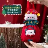 Bolsa de Regalo de Navidad Niños Jardín de Infancia Dulces Caja de Regalo Pequeña Regalo Nochebuena Bolsa de Manzana Caja de Empaque Fruta de la Paz