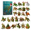Muñeco de Nieve Bigfoot Transfronterizo, Bruja Maligna, Casa Embrujada Calendario de Cuenta Regresiva Navideña Caja Sorpresa Adorno Acrílico