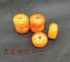 Ámbar Miel Vieja Cera Tipo Viejo Barril de Cuentas Tambor de Cuentas Pastel de Cuentas Cuenta Perforada Cuenta Suelta Cuenta Superior Vajra Pulsera de Cuentas Cuenta Espaciadora Bodhi Ying Shuo