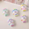 Accesorios de Resina DIY de Dibujos Animados Joyería Oso de Cinco Estrellas Pegamento de Crema Pasador Funda para Teléfono Hebilla de Zapato Llavero Colgante con