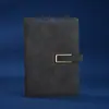 Hebilla en forma de U de fábrica Cuaderno Personalizado A5 Bloc de Notas de Oficina de Negocios B6 Cuaderno con Hebilla Cuaderno Logo Personalizado