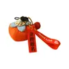 Bolsita Aromática del Festival del Bote del Dragón, Regalo Inspirador para Exámenes de Ingreso a Secundaria y Universidad, Colgante de la Suerte con Forma de Caqui, Bolsita Repelente de Mosquitos, Regalo Portátil