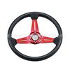 Volante de coche Nardi de 14 pulgadas, universal, de PU, de liberación rápida, 340 mm, transfronterizo, competitivo, ND, imitación de coche de carreras.