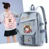 Mercancía de la colaboración Harry Potter Despertar Mágico: lindo morral de estudiante de dibujos animados, morral con tema de Hogwarts