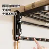 Kabe toallero estante de baño sin taladro gama alta inodoro baño estante para toallas veta de madera