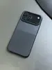 Funda Adecuada para iPhone 17 Pro Max con Diseño de Puntos, Funda para Teléfono Apple 16 con Patrón Redondo de Baches, Agujero Grande de TPU Anti-Caída 14