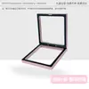 Caja de suspensión de película de PE, transparente, a prueba de polvo y resistente a la oxidación, caja de joyería, empaque de regalo creativo, caja de almacenamiento portátil