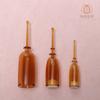 Botella Plástica de Conservación para Belleza Médica Botella Transparente para Esencia Botella con Hombro Inclinado Botella con Bomba de Empuje Botella Frágil Botella Recargable Cosméticos