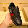 Zapatos de Hombre de Moda Originales Nuevos Transfronterizos Zapatos Blancos Abejita Zapatos Casuales de Alta Calidad Piel Genuina Piel de Vaca Tenis para Hombre