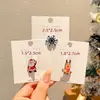 Broches da Série Feliz Natal Personagens de Desenho Animado Sortidos Pins para Roupa de Feriado Presentes Pequenos de Feriado para Estudantes