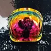 Óculos à Prova de Vento com Lentes Bolha, Óculos de Sol Transparentes Meio Capacete, Óculos à Prova de Vento, 4 Capacetes, Capacete Bobo Retro Universal 3