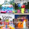 Modelos Inflables 3D de Letras Personalizados, Números Planos con Temática de Verano, Decoraciones para Mercados y Centros Comerciales, Modelos Inflables de PVC Llenos de Aire