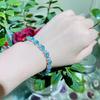 Pulseira de cristal azul marinho Zircônia cobre incrustado joia da moda fábrica direta venda transfronteiriça doméstica joias