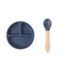 Conjunto de Louças de Silicone Personalizado Tigela para Cachorro Tigela de Caracol Copo para Exterior Seguro e Ecológico Mesa de Alimentação Portátil Multiuso