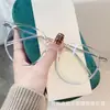 Nuevas Gafas Estilo Caperucita Roja Marco Redondo Grande TR90 Estilo Coreano para Mujer Anti Luz Azul Adelgazantes Cara Redonda Gafas Planas