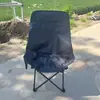 Silla lunar de respaldo alto, silla plegable portátil para exteriores, silla de comedor para camping, silla de pesca, mesa plegable, silla para acampar en coche