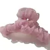 Pinza para el Cabello de Malla Nueva Súper Hada para Mujeres en la Parte Trasera de la Cabeza, Pinza Elegante, Pinza de Tiburón Grande, Gama Alta