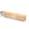 Ventas Directas de Fábrica Removedor de Ojos de Piña en Forma de V Integrado Acero Inoxidable Mango de Madera Cuchillo para Piña Pala para Piña Cocina Pequeño