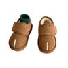 Sapatos de Algodão Infantil 2025 Inverno Novo Estilo Sapatos de Bebê para Meninos Botas de Algodão Quentes Forradas com Lã para Meninas Botas de Neve Curtas para Crianças