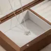 Pendente Único Europeu e Americano Transfronteiriço Colar Estrela da Moda Estilo Metálico Simples Versátil Luxo Leve Nicho Corrente de Clavícula Modelo Feminino