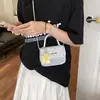 Bolso pequeño cuadrado de estilo coreano de nicho para mujer, nuevo bolso de mano mini simple de moda de lunares versátil para el trabajo, bandolera para niños de moda