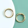 Anillo Mosquetón Simple de Aleación Pintada para Llavero Anillo Bolsa Correa para Teléfono Accesorios DIY En Stock Material Colgante Venta al por Mayor