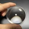 Suministro de fábrica Lente óptica plano-convexa acrílica Luz de atardecer Lente de luz de atardecer Diámetro 62 mm Lente de plástico