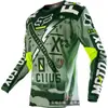 Ropa Deportiva Versátil de Manga Larga para Exteriores, Ropa de Ciclismo, Ropa de Carreras Todoterreno, Camisetas de Descenso, Ropa Transpirable para Descenso, Más Vendida Transfronteriza